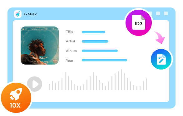 fast speed and retain id3 tag