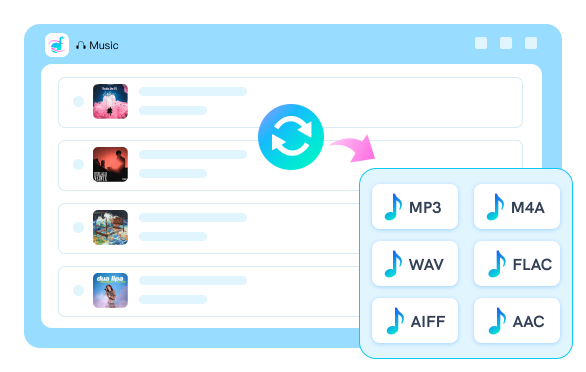 various output formats