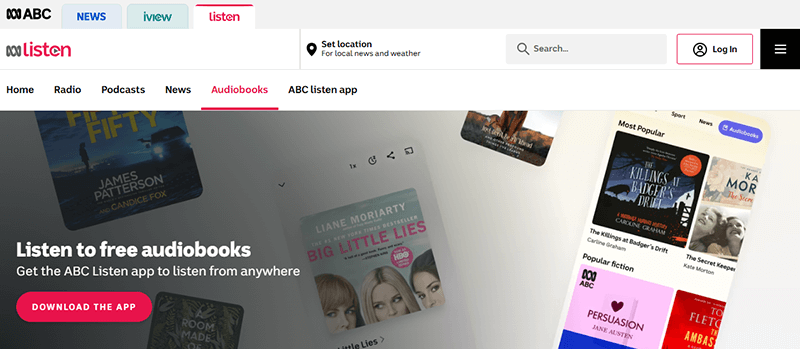 ABC Listen Audiobooks
