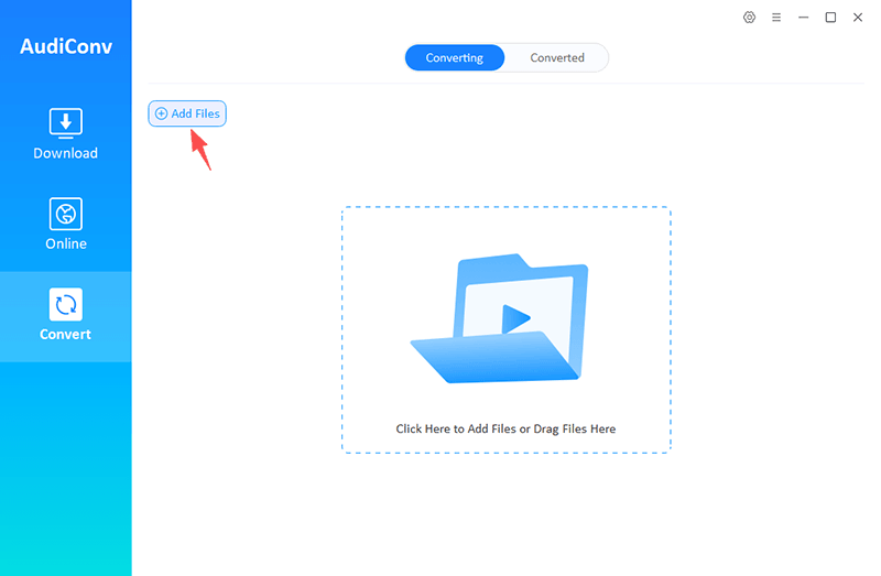 add file to audiconv