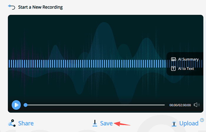 apowersoft save mp3 file
