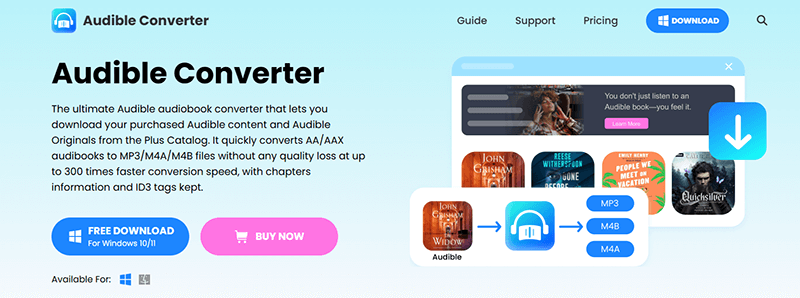 audiconv audible converter