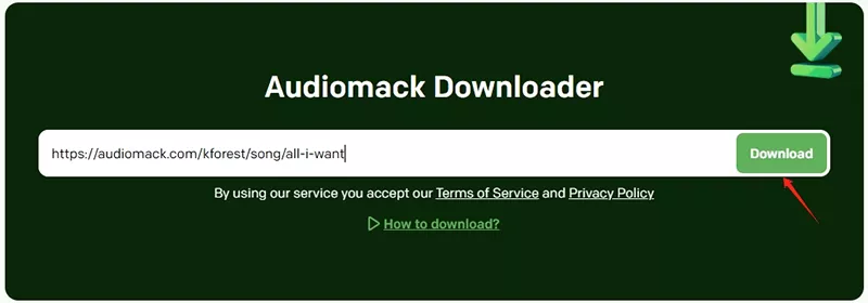 audiomack downloader online
