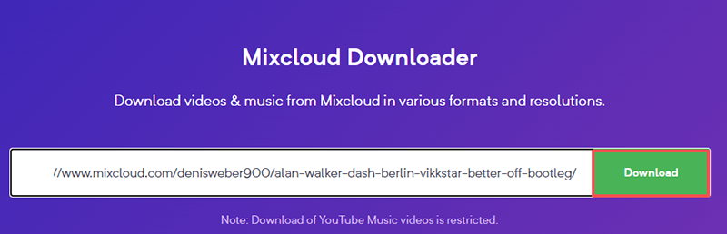 bitdownloader mixcloud downloader