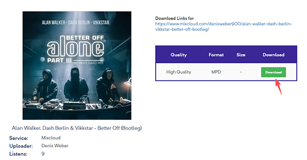 bitdownloader mixcloud downloader