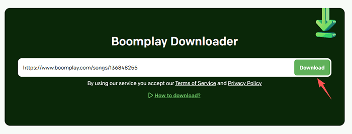 boomplay downloader online