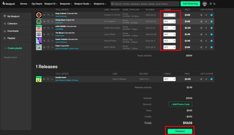 buy beatport mp3