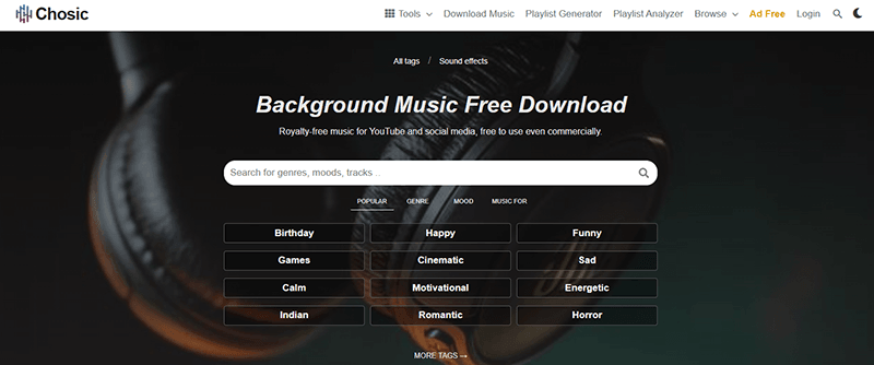 chosic free music