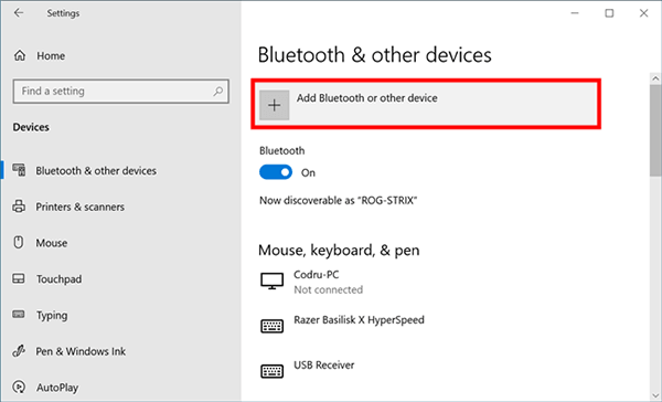 connetc android via bluetooth