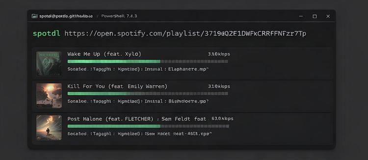 download music with spotdl
