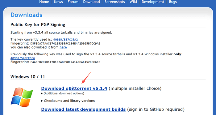 download qbittorrent