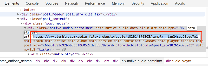 download tumblr audio browser