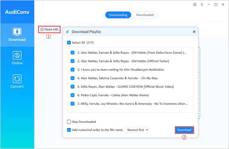 download youtube playlist