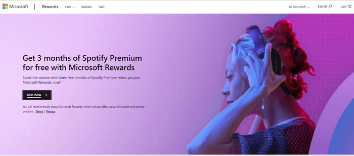 get microsoft rewards