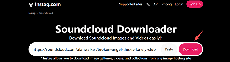 instag soundcloud downloader