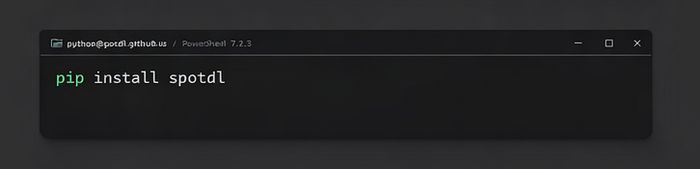 install spotdl