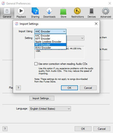 itunes save mp3 file