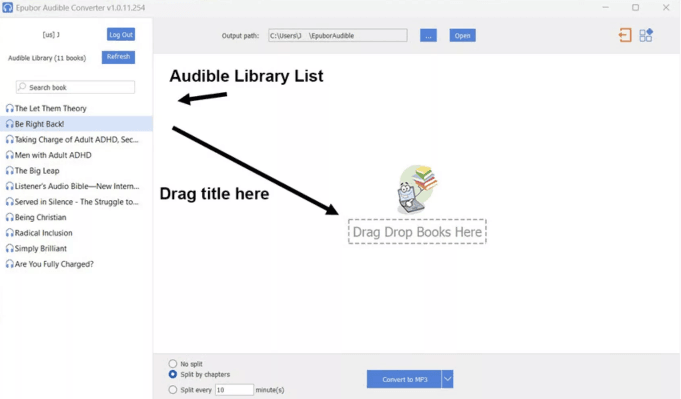 login epubor audible converter