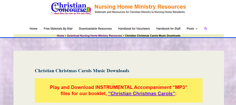 nursinghomeministryresources