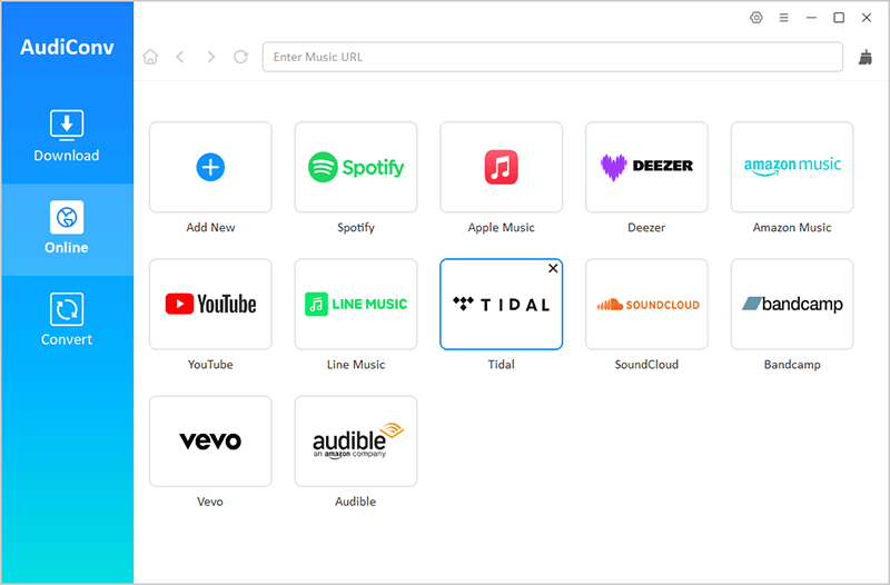 open tidal music converter