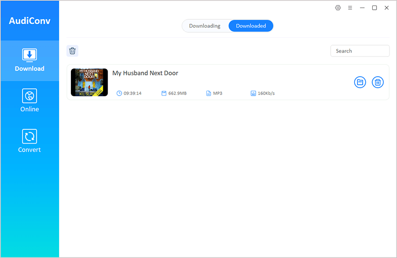 downloaded audible audibook