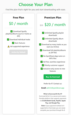 spotidown price