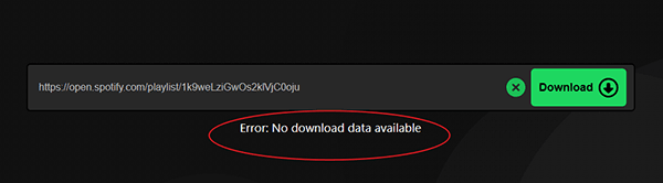 spotifydown not working