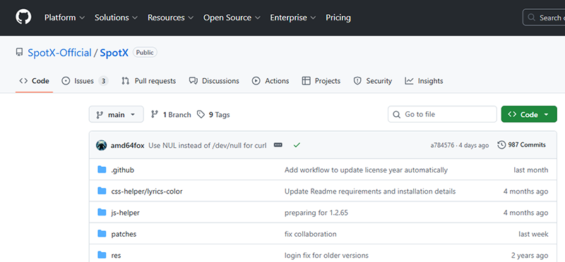 spotx github