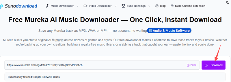 sunodownload mureka downloader