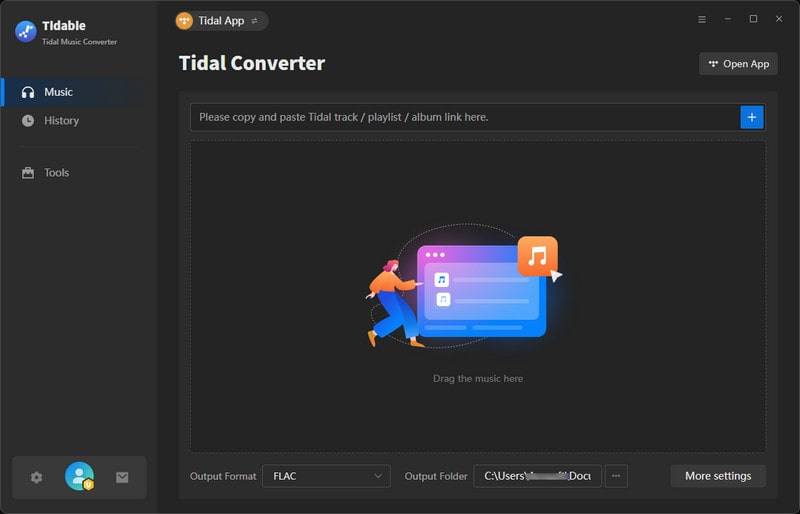 tidabie tidal music converter