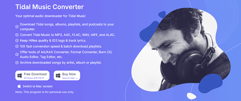 tidabie tidal music converter