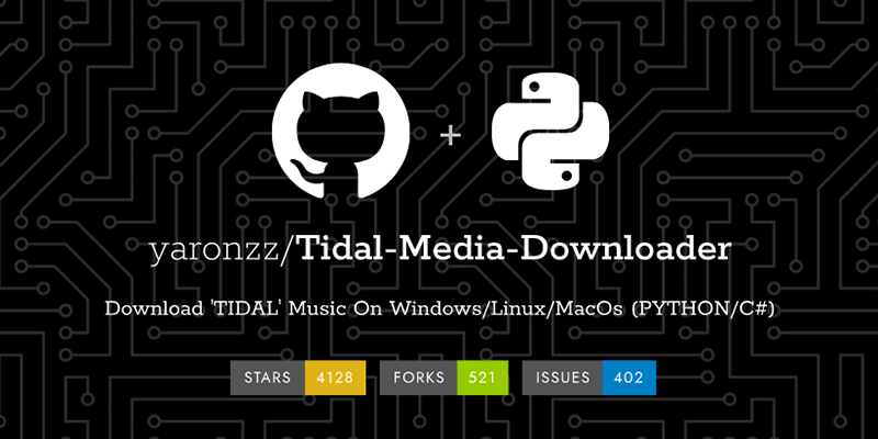 tidal media downloader on github