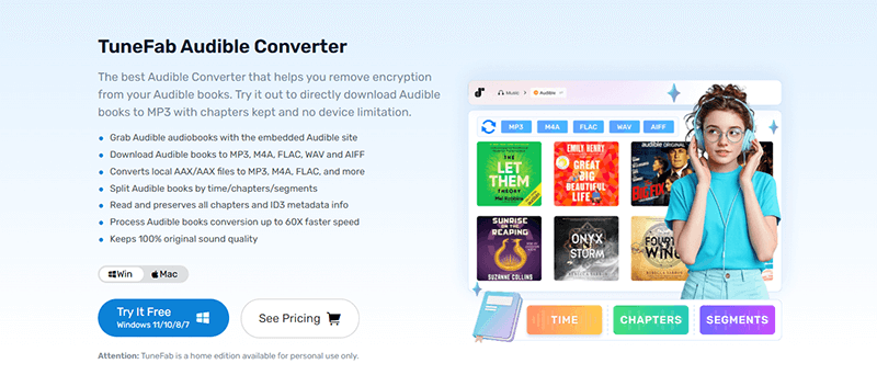 tunefab audible converter