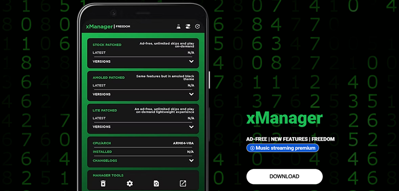 xmanager spotify
