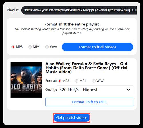 yout download playlist