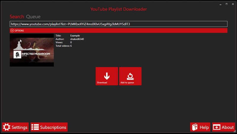 youtube playlist downloader github